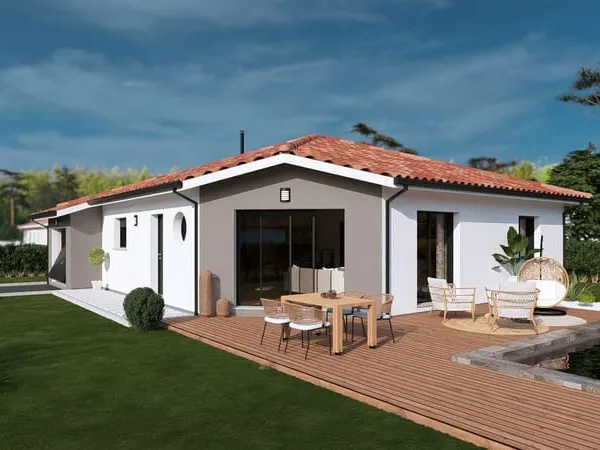 Projet de construction d'une maison 93 m² avec terrain à SAINT-PAUL-LES-DAX (40)