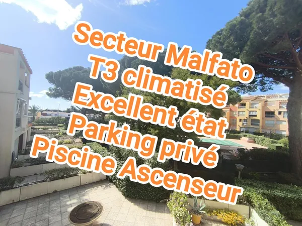 T3 climatisé en parfait état - Parking privé