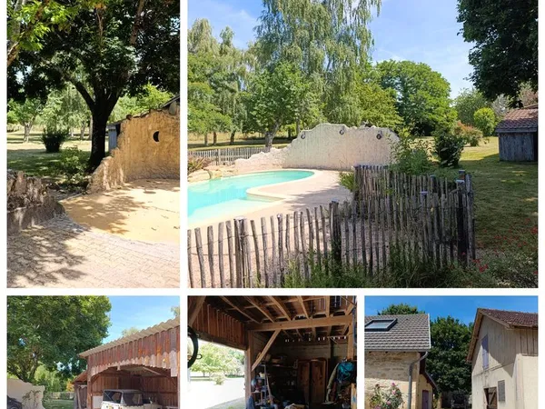 Maison 6pièces 122m2 / piscine / Dépendances