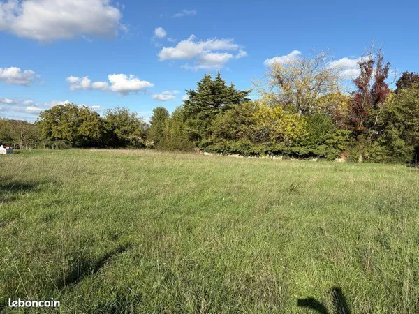 Terrain 1 000 m² ou plus - Cherveux (79) - Constructible à saisir