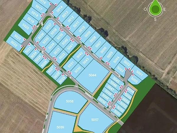 Terrain 530 m²