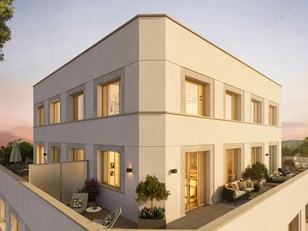 Appartement duplex 4 pièces neuf de 87,9 m2 avec terrasse et parking - Vitry-sur-Seine
