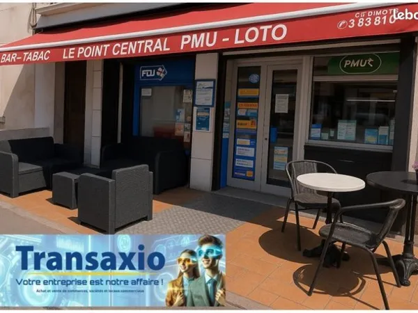 Fonds de commerce tabac, bar 70 m²