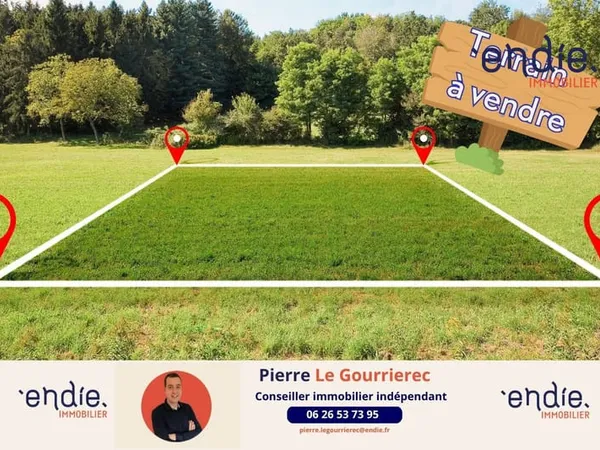À VENDRE - Charmant terrain constructible d'environ 600 m² ?