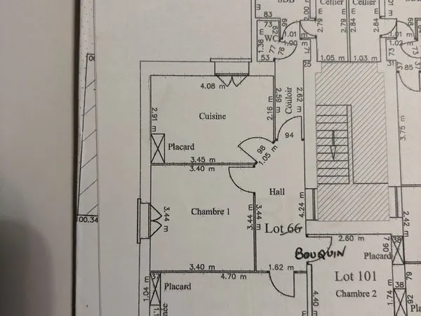 À louer appartement T3 avec jardin, garage et cave