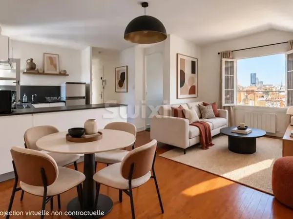 Appartement 2 pièces 37 m²