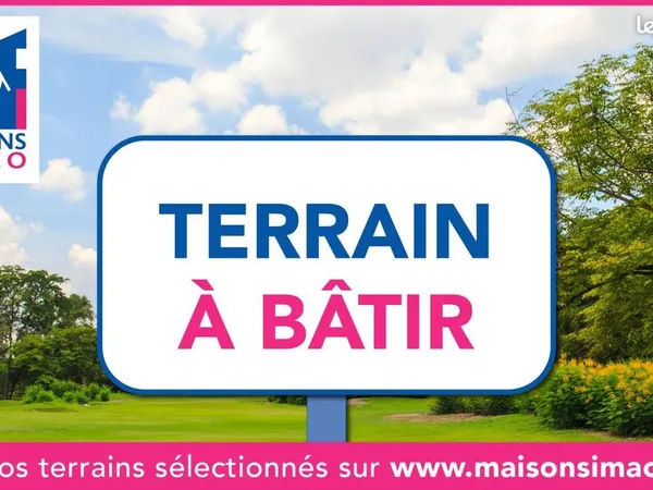 Terrain à bâtir de 495 m² à PELLOUAILLES-LES-VIGNES (49)