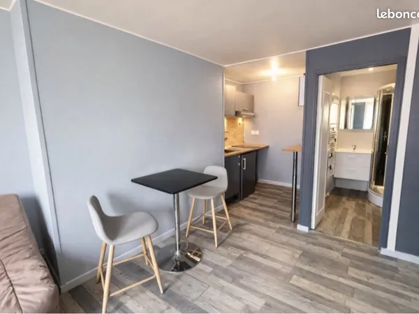 Studio meublé 20m2 - Quartier du Pollet