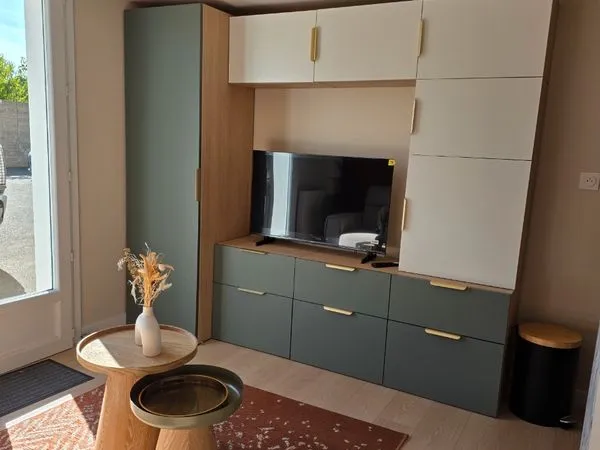 🏡 studio meublé entièrement rénové - les sables-d'olonne - parking + local privatif - 590 tout compr