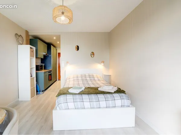 Studio 25 m² avec balcon & vue panoramique sur la vallée du Cher - Montrichard