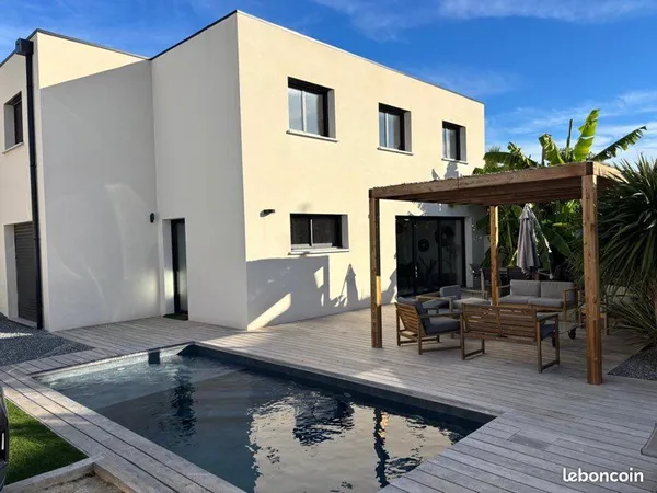 Maison 4 chambres avec piscine