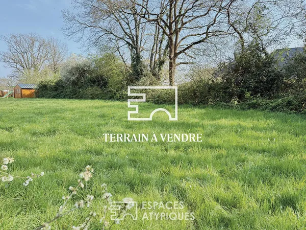 Terrain constructible à Saint Andre Des Eaux