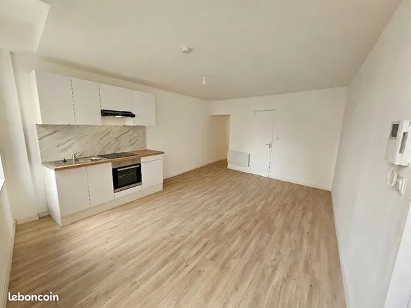 Saint-Étienne centre-ville - T2 rénové de 53 m² avec terrasse privative de 11 m²
