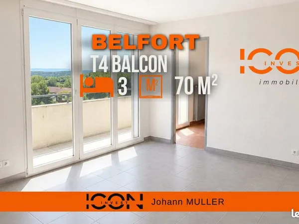 Appartement 4 pièces 74 m²