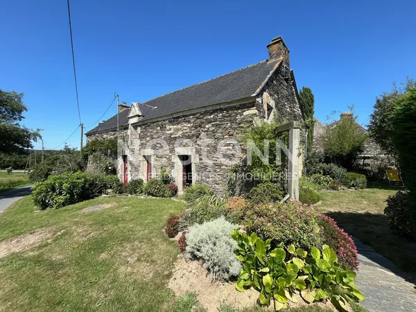 Maison à vendre SERENT - Longère 3 chambres - Jardin