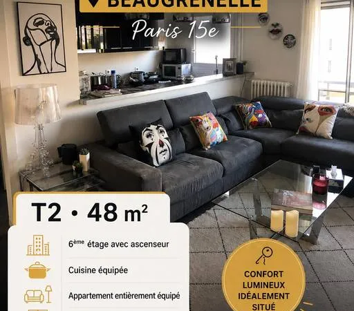 Appartement 2 pièces 48 m²