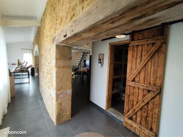 Maison de ville 125 m² - 4 chambres - Jardin avec piscine - Mugron (40250)