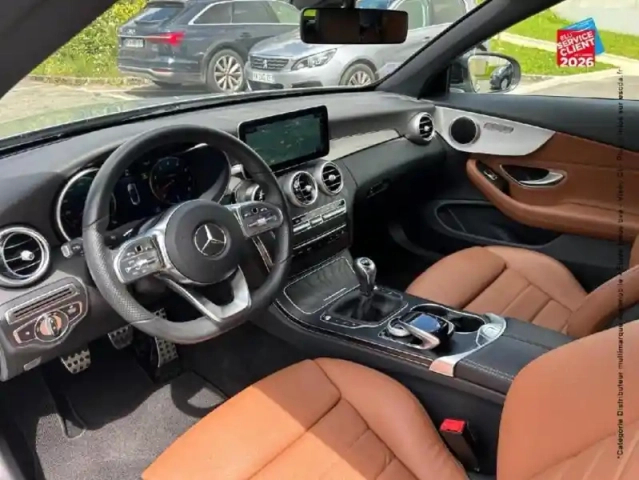 Mercedes Classe C cabriolet 180 156ch amg line euro6d-t — photo 15