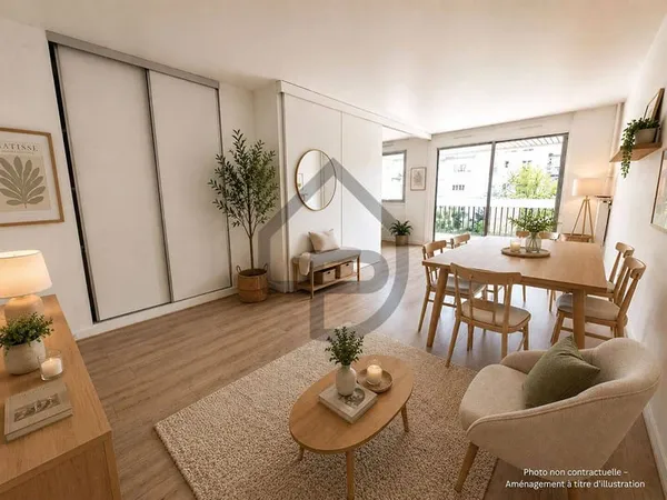 Appartement 2 pièces 51 m²