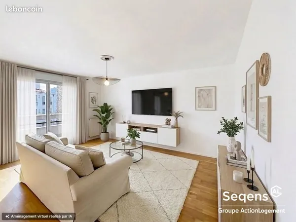 Appartement 3 pièces 68 m²
