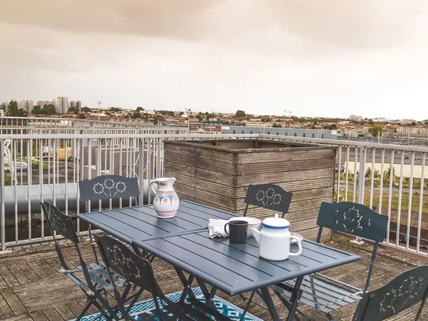 Chambre dans colocation 3 pers avec grande terrasse, Bordeaux St-Jean