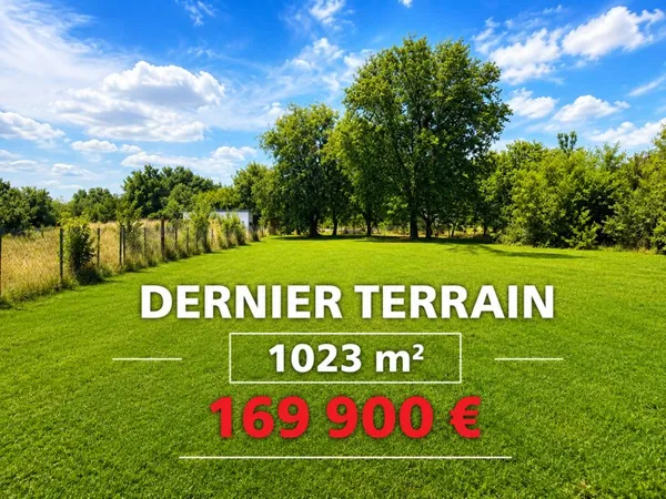Terrain en individuel 1023 m²