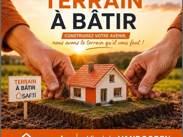 Terrain de 1 200 m² pour imaginer votre maison à Baincthun