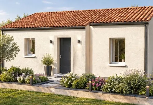 Maison 71 m² avec terrain à LA CRECHE