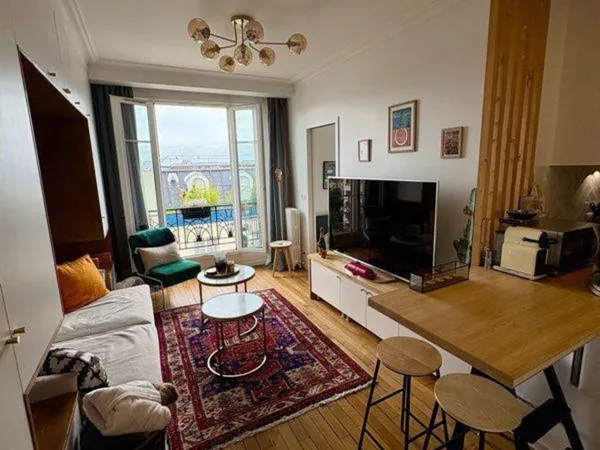 F2 meublé 40 m²  Rue des Bourguignons  Asnières