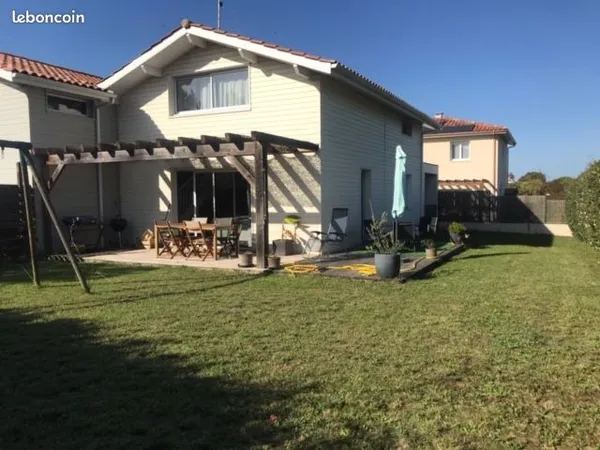 Maison mitoyenne 3 chambres à louer à l'année - Seignosse Bourg