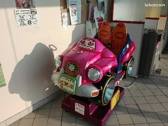 Cède Parc de distributeurs et manèges pour enfants Bretagne et Loire Atlantique