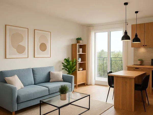 Appartement 2 pièces 40 m²