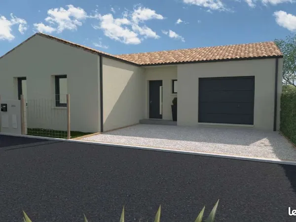 Projet de construction d'une maison 95.44 m² avec terrain à COMMEQUIERS (85)