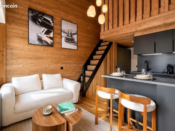 Appartement duplex rénové - T2 - Vue pistes