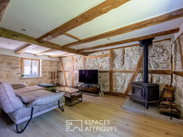 Maison alsacienne rénovée en coeur de ville