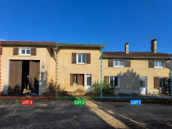 Plateau à aménager 105 m2, Colombier-Saugnieu