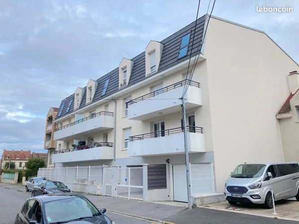 Villeparisis - Res Bbc de 2012 - Beau T2 de 42m2 avec Balcon + 2 Parkings