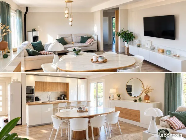 Haut de Villa avec Terrain