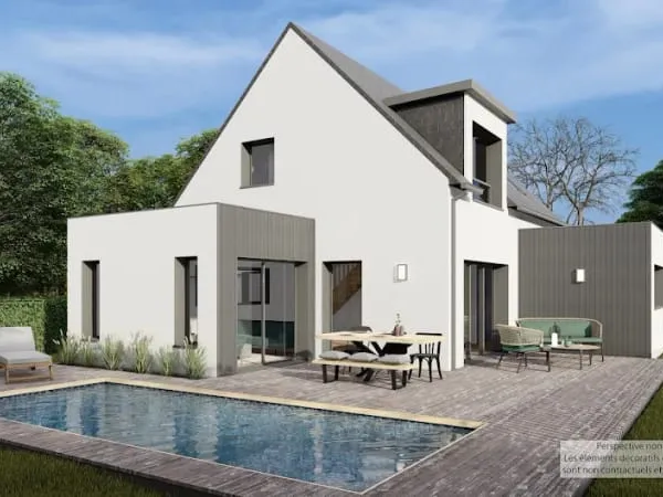 Maison neuve 3 pièces 123 m²