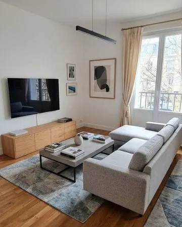 T3 meublé 58 m² - 2 chambres + cave - proche centre ville