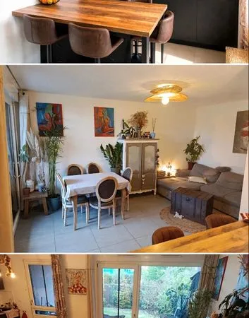 Appartement 3 pièces Rez-de-jardin, 60m2, jardin 175 m2 + terrasse, Immeuble 2022