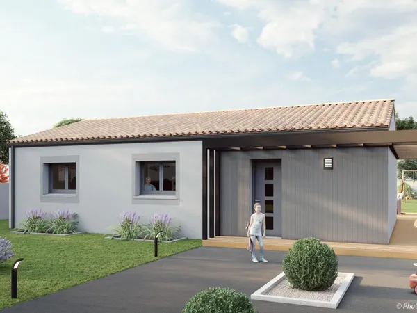 Terrain + maison 82 m²