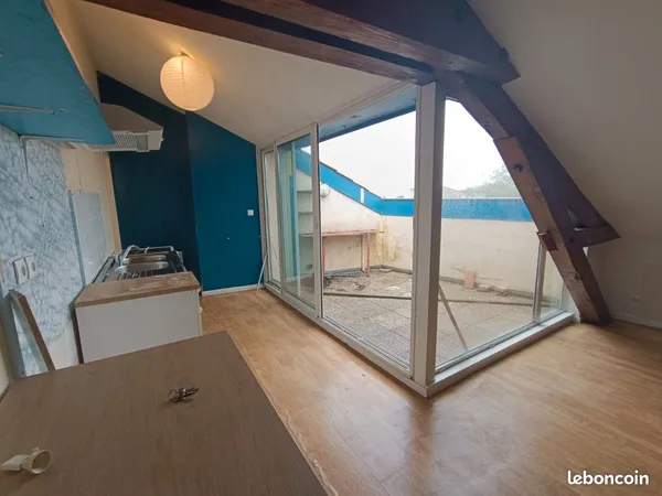 Appartement t4 centre ville avec extérieur