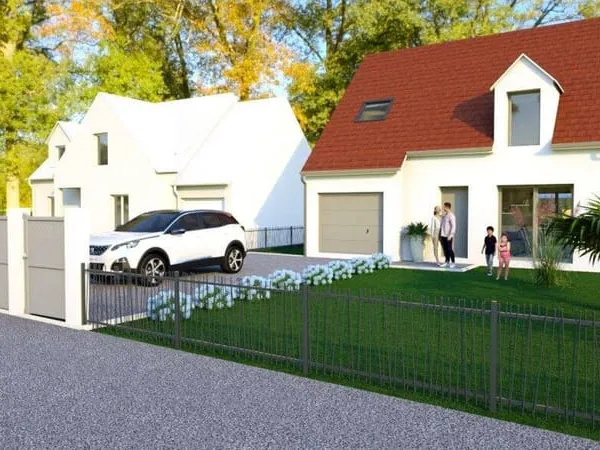 Terrain constructible 1466 m²