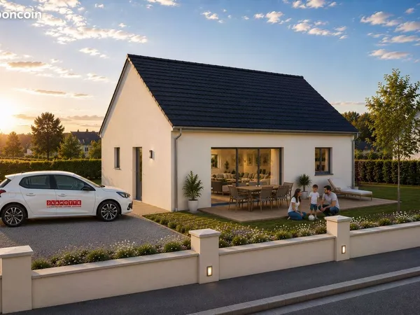 Projet de construction d'une maison 70 m² avec terrain à LANHOUARNEAU (29)