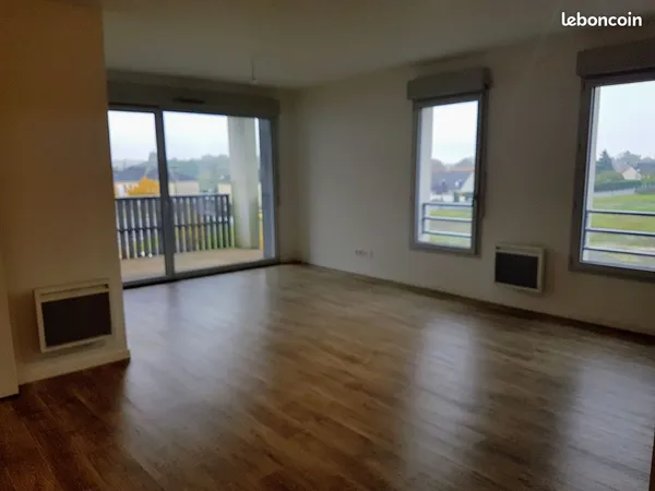 A LOUER APPARTEMENT T3 A TOURS NORD (Non meublé) Exposition sud-ouest - Surface : 63 m² avec Balcon 