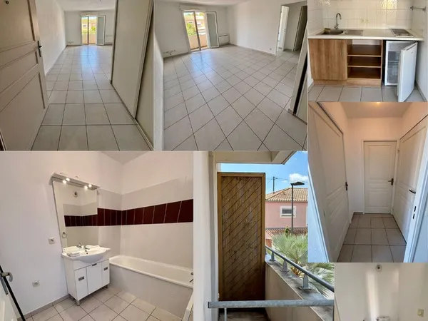 T2 41 m² + Balcon + Parking en sous-sol - Quartier calme Béziers