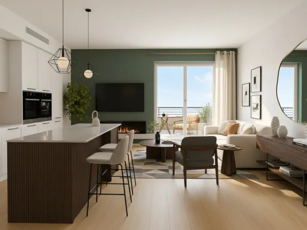 Appartement 3 pièces 57 m²