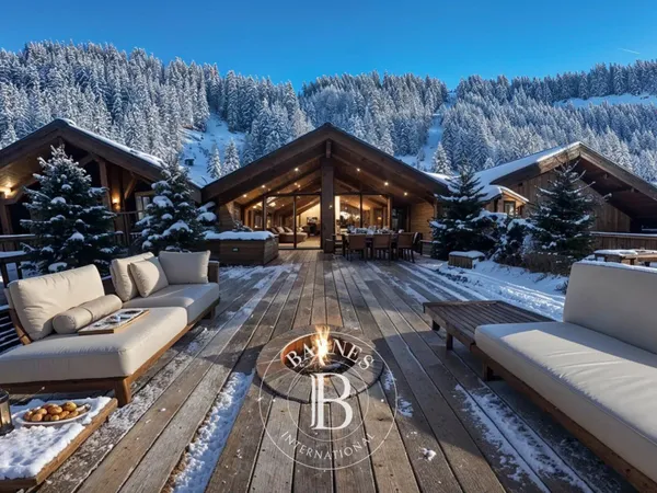 Méribel-Morel- Skis aux pieds- Résidence neuve Lac Bleu - Appartement 603: Duplex 224m² +22m² 5 cham