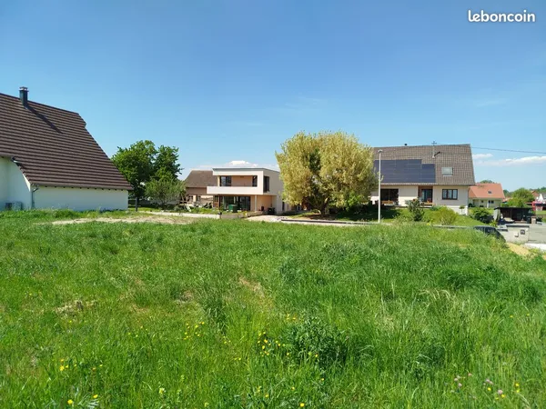Lot à bâtir libre d'architecte ou de lotisseur